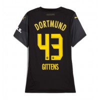 Borussia Dortmund Jamie Bynoe-Gittens #43 Bortedrakt Dame 2024-25 Kortermet